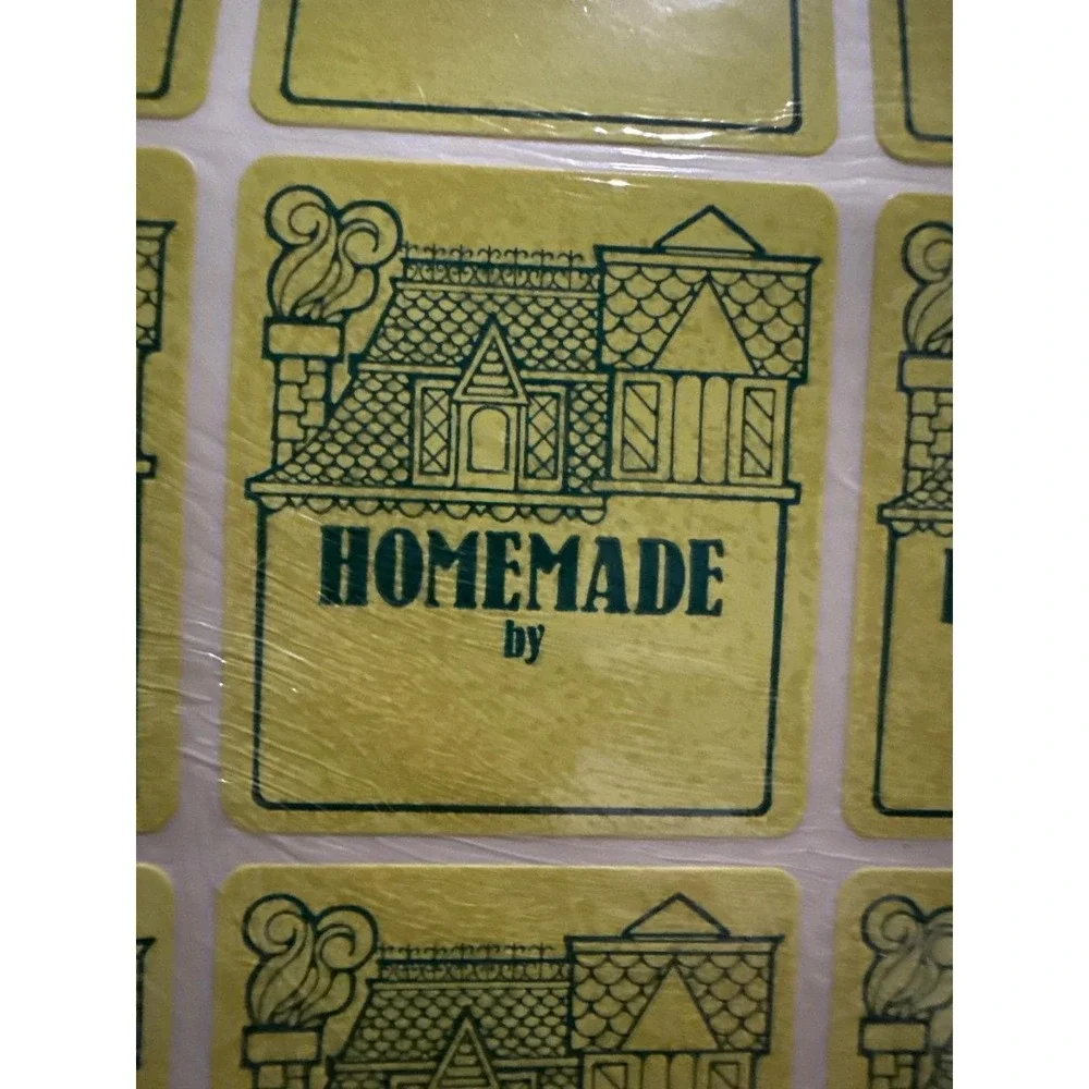 Vintage‎ Stickers Homemade By 60 in PKG
